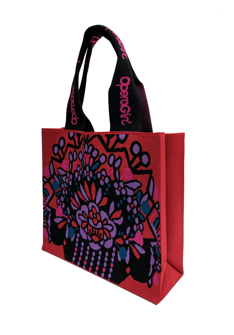 OPERA GIRL JACQ KNIT TOTE BAG