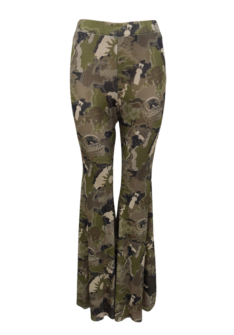 CITY CAMOUFLAGE PRINT ON ST NETTING PANTS