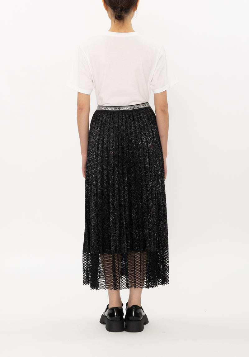 SOLID WOOL JERSEY SKIRTS