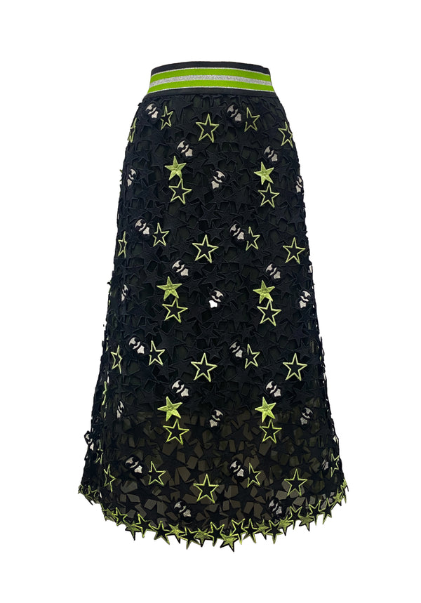 STAR PANDA 3D LACE SKIRT